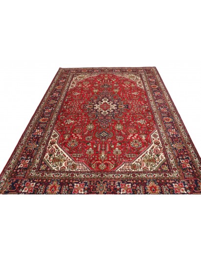 Tappeto Tabriz Persia marrone giallo 203x304