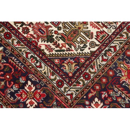 Tappeto Tabriz Persia marrone giallo 203x304