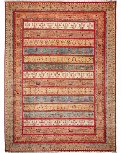 Tappeto Rubin Pakistan marrone arancione 303x410