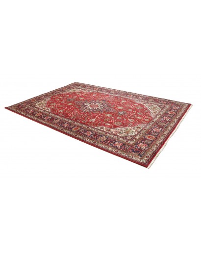 Tappeto Tabriz Persia marrone giallo 200x300