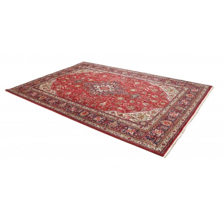Tappeto Tabriz Persia marrone giallo 200x300