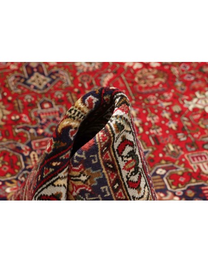 Tappeto Tabriz Persia marrone giallo 200x300