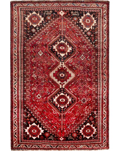 Tappeto Shiraz Persia marrone giallo 174x268