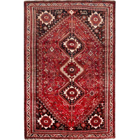 Tappeto Shiraz Persia marrone giallo 174x268