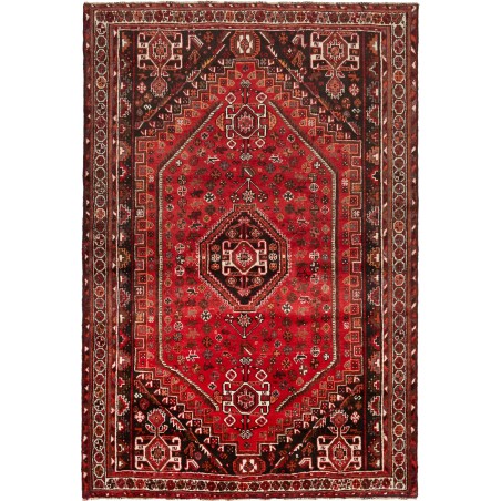 Tappeto Shiraz Persia marrone giallo 170x250