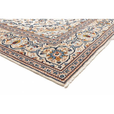 Tappeto Kashan Persia beige marrone 193x300
