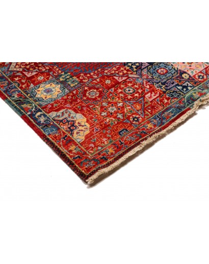 Tappeto Mamlouk Pakistan marrone azzurro 85x393