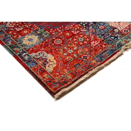 Tappeto Mamlouk Pakistan marrone azzurro 85x393