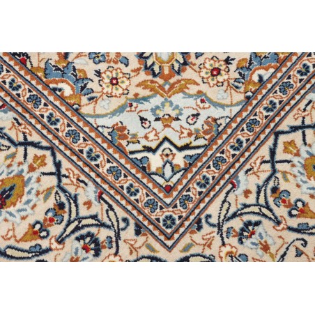 Tappeto Kashan Persia beige marrone 193x300