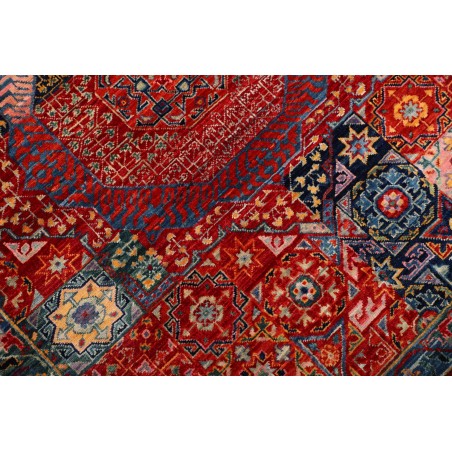Tappeto Mamlouk Pakistan marrone azzurro 85x393