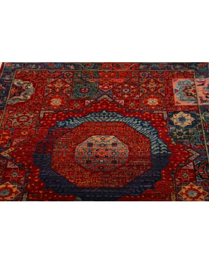 Tappeto Mamlouk Pakistan marrone azzurro 85x393