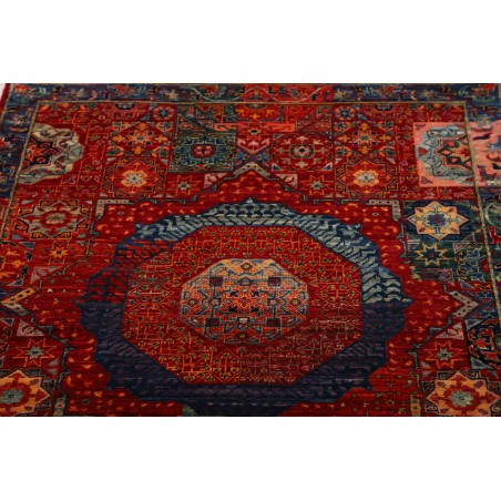 Tappeto Mamlouk Pakistan marrone azzurro 85x393