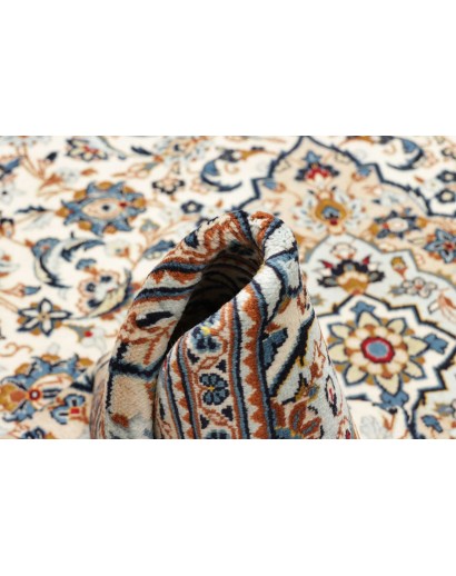 Tappeto Kashan Persia beige marrone 193x300