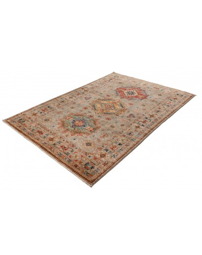Tappeto Kazak Fine Pakistan marrone 153x209