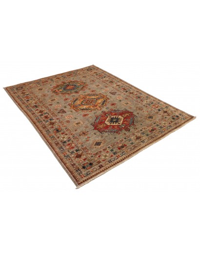 Tappeto Kazak Fine Pakistan marrone 153x209