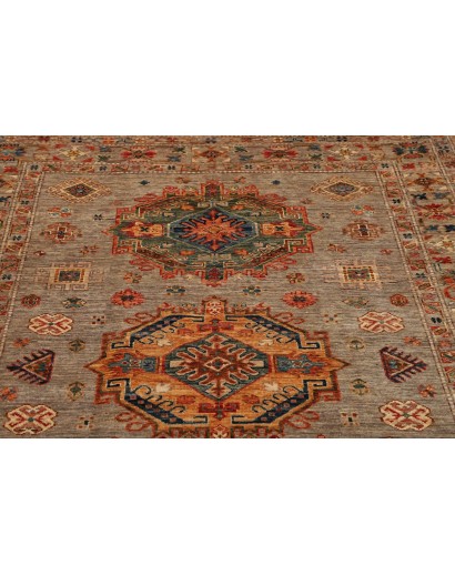Tappeto Kazak Fine Pakistan marrone 153x209