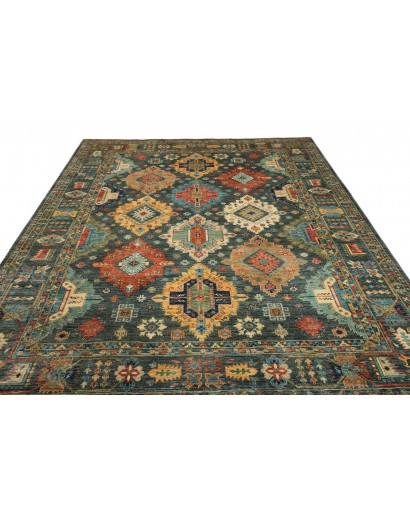 Tappeto Tribal Pakistan grigio marrone 240x312