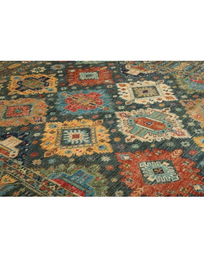 Tappeto Tribal Pakistan grigio marrone 240x312