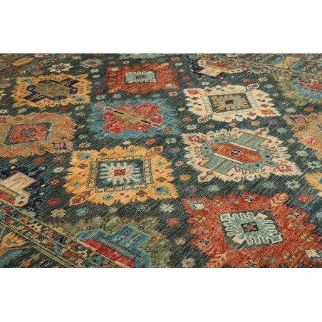 Tappeto Tribal Pakistan grigio marrone 240x312