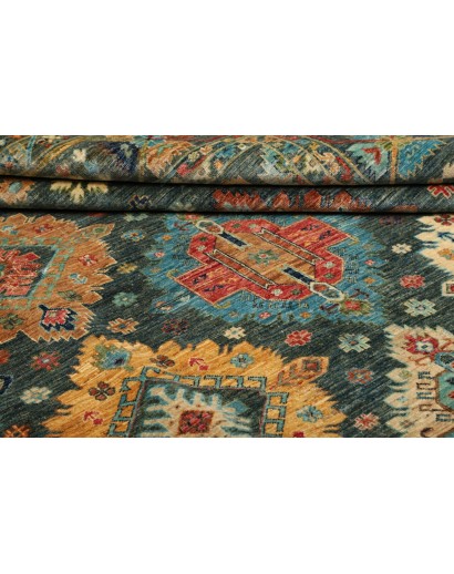 Tappeto Tribal Pakistan grigio marrone 240x312