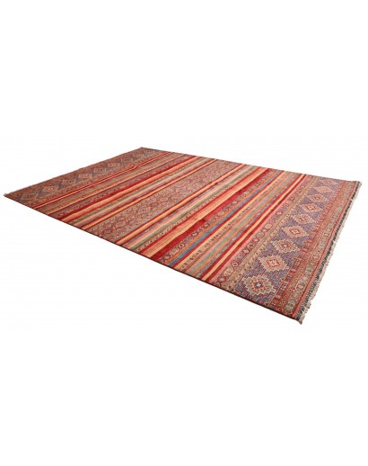 Tappeto Samarkand Pakistan bianco marrone 249x351