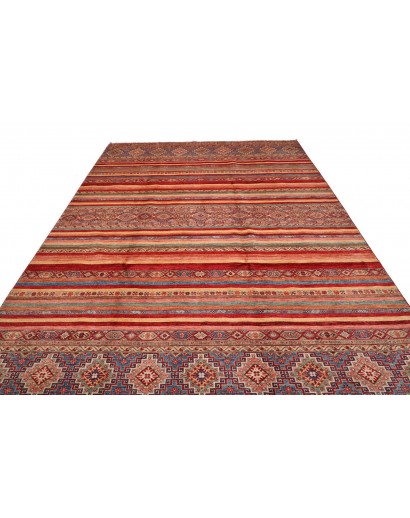 Tappeto Samarkand Pakistan bianco marrone 249x351