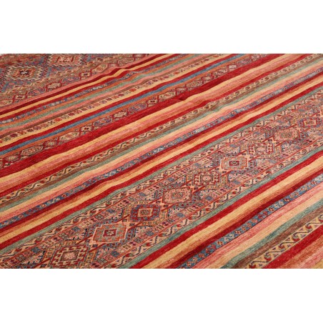 Tappeto Samarkand Pakistan bianco marrone 249x351