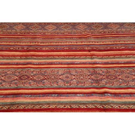 Tappeto Samarkand Pakistan bianco marrone 249x351