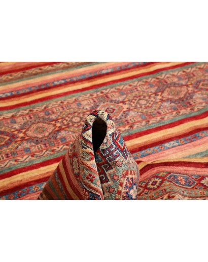 Tappeto Samarkand Pakistan bianco marrone 249x351