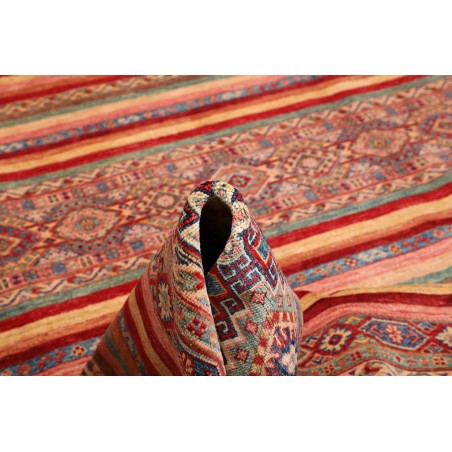 Tappeto Samarkand Pakistan bianco marrone 249x351