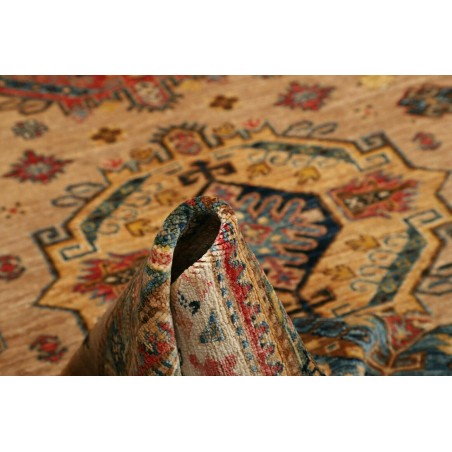 Tappeto Kazak Fine Pakistan bianco marrone 167x234