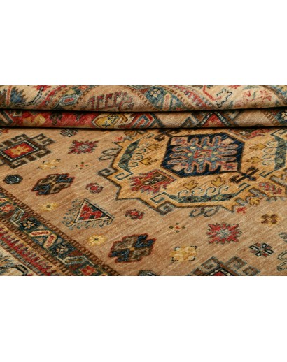 Tappeto Kazak Fine Pakistan bianco marrone 167x234