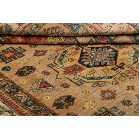 Tappeto Kazak Fine Pakistan bianco marrone 167x234