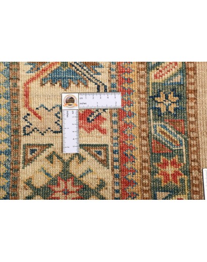 Tappeto Kazak Fine Pakistan bianco marrone 167x234