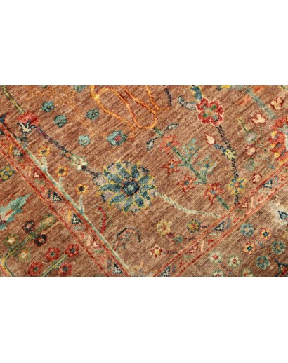 Tappeto Shahi Fine Pakistan rosso grigio 124x183