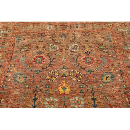 Tappeto Shahi Fine Pakistan rosso grigio 124x183