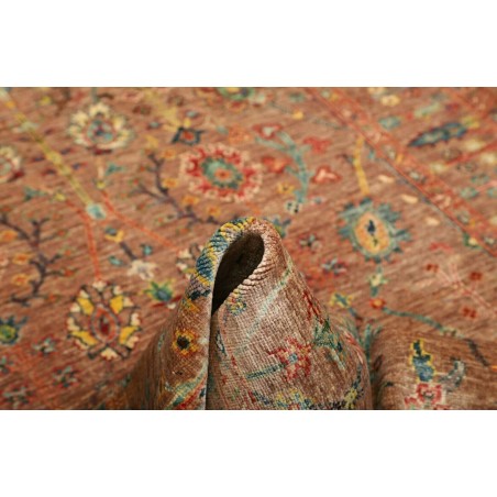 Tappeto Shahi Fine Pakistan rosso grigio 124x183