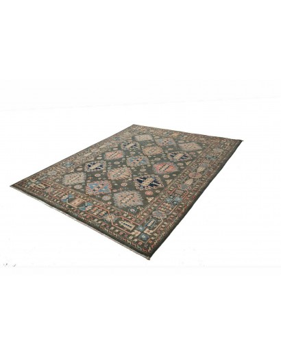 Tappeto Kazak Afghanistan bianco marrone 174x230