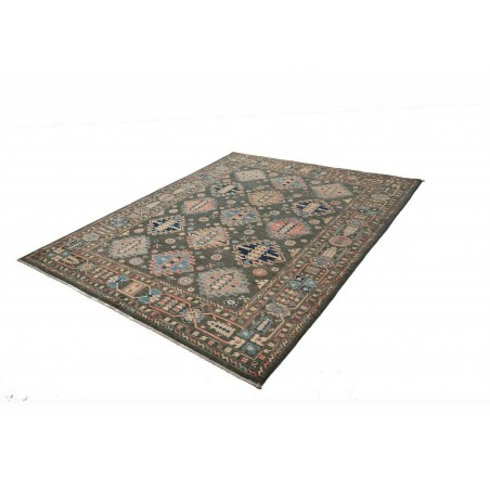 Tappeto Kazak Afghanistan bianco marrone 174x230