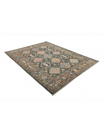 Tappeto Kazak Afghanistan bianco marrone 174x230