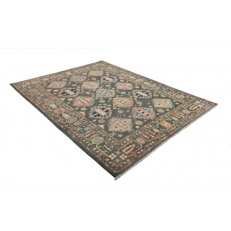 Tappeto Kazak Afghanistan bianco marrone 174x230