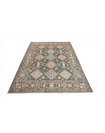 Tappeto Kazak Afghanistan bianco marrone 174x230