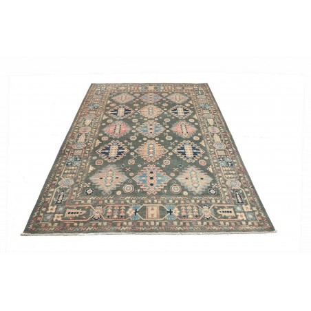 Tappeto Kazak Afghanistan bianco marrone 174x230
