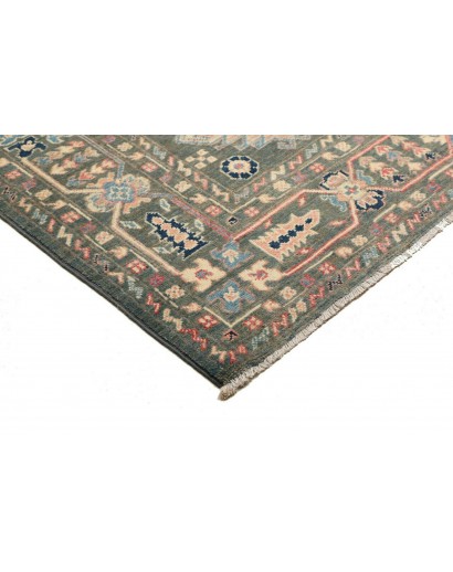 Tappeto Kazak Afghanistan bianco marrone 174x230