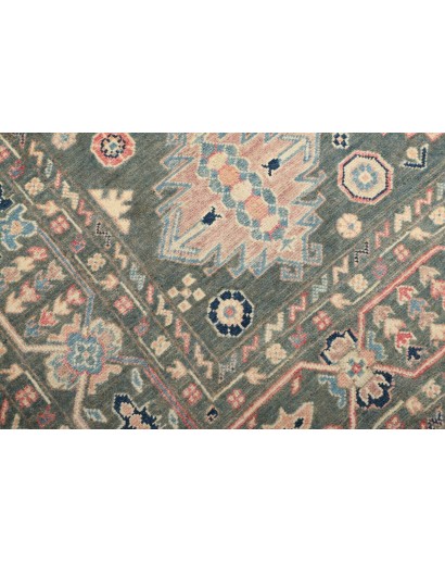 Tappeto Kazak Afghanistan bianco marrone 174x230