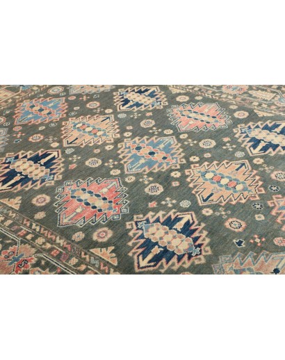 Tappeto Kazak Afghanistan bianco marrone 174x230