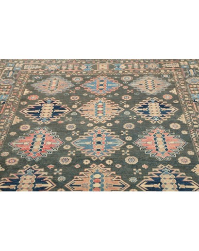 Tappeto Kazak Afghanistan bianco marrone 174x230