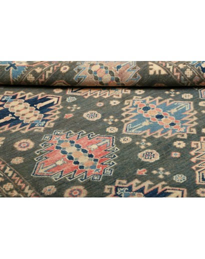 Tappeto Kazak Afghanistan bianco marrone 174x230