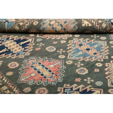 Tappeto Kazak Afghanistan bianco marrone 174x230