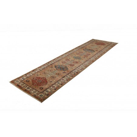 Tappeto Kazak Fine Pakistan rosso grigio 82x297